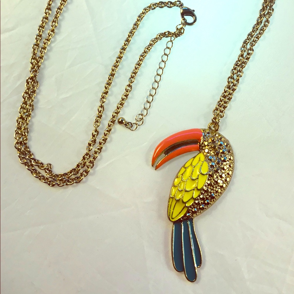 Toucan Pendant Necklace